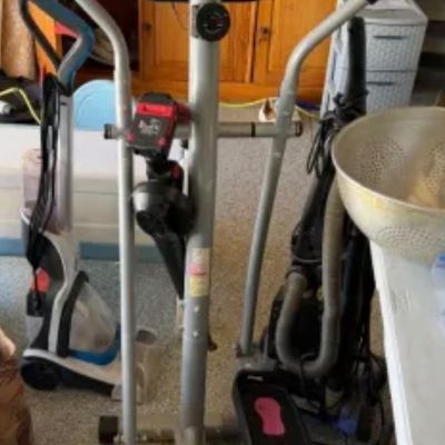 Compact Elliptical Exercise Machine