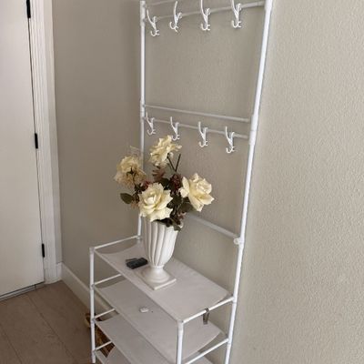 Shoe Rack and Coat Stand combined