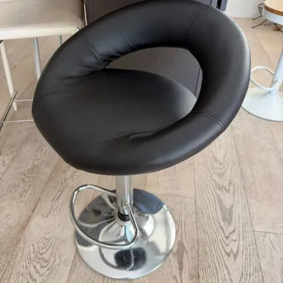 Black Swivel Bar Stool
