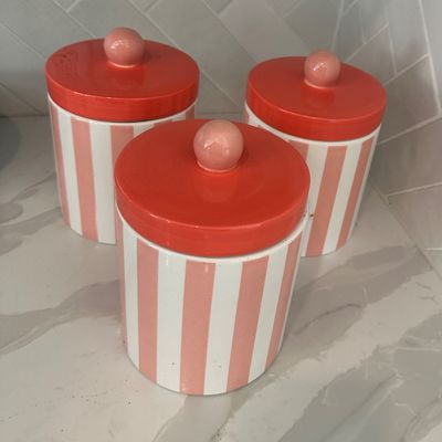 Set of 3 Matching Canisters