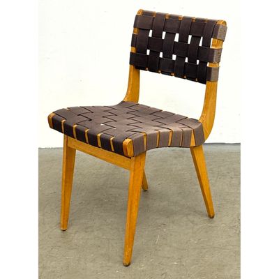 Mid Century Modern Jens Risom for Knoll Model 666 Side Chair. Unsigned.