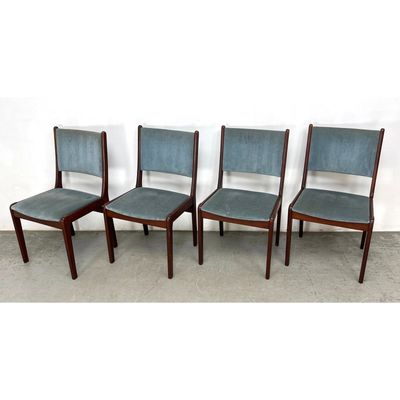 Set 4 Johannes Anderson for Uldum Rosewood dining Chairs.