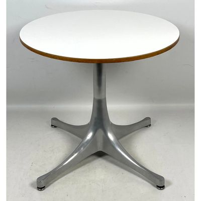 Vintage Mid Century George Nelson Herman Miller Swag Leg Side Table,  Early Label.