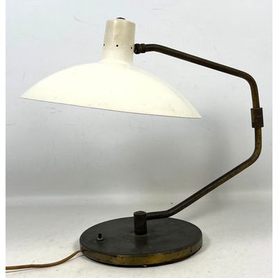 Clay Michie Swing Arm Saucer Desk Task Lamp.