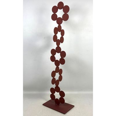 JOSEPH SELTZER Industrial Welded Metal Sculpture. Signed Joe Seltzer.