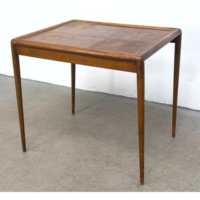 TH Robsjohn Gibbings side table. Top Table of nesting set.