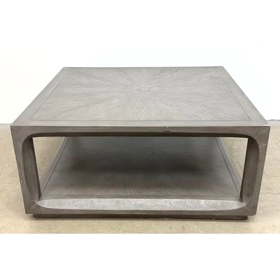 Lexington Home Brands Appellation Square Cocktail Table with Gray Finish Model 01-2200-947