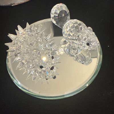 Swarovski three-piece Silver Crystal Set