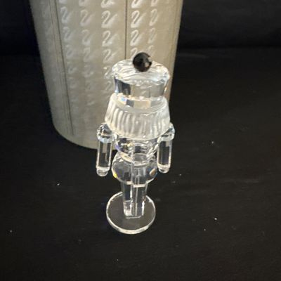 Swarovski Silver Crystal Nutcracker Figurine