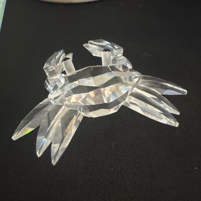 Swarovski silver crystal three-piece set
