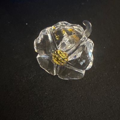 Three piece Swarovski flower set