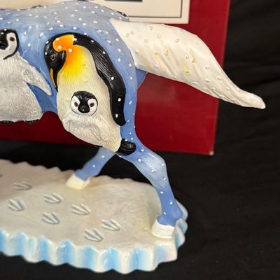 Painted Pony, Penguin Express figurine