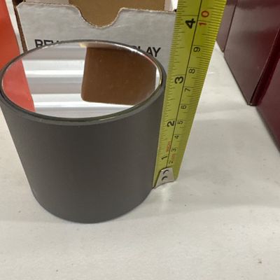 Rotating mirrored revolving display for small figurine