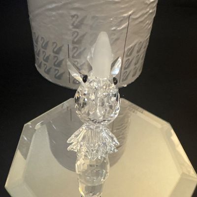 Swarovski Silver Crystal Rooster