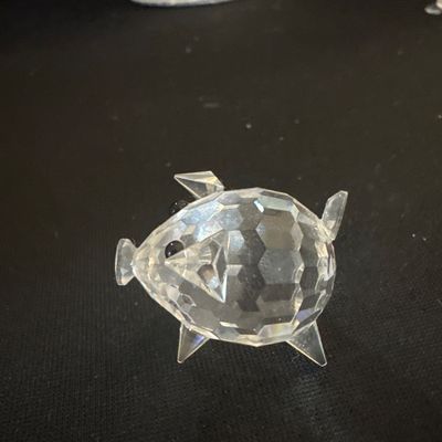 Five Piece Swarovski Silver Crystal Figurine Set