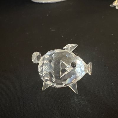 Five Piece Swarovski Silver Crystal Figurine Set