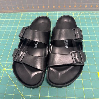 4 Pairs of Vans Shoes, 1 Birkenstock Water Sandals, 1 New Rip Curl Hat