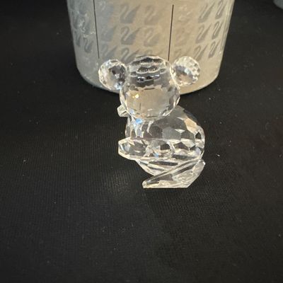 Five Piece Swarovski Silver Crystal Figurine Set