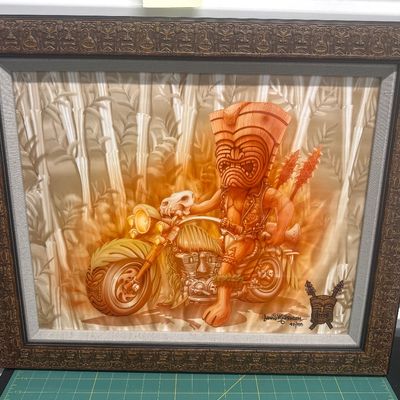 Poi Pounder by Devin Mathewson Signed and Numbered Print