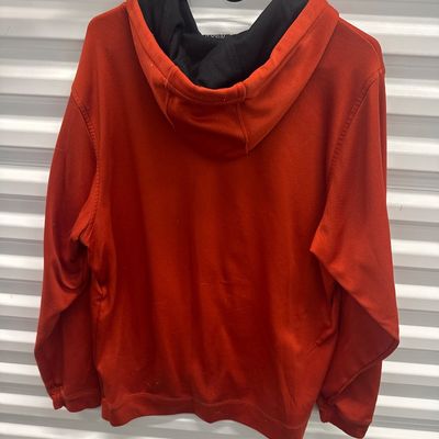 Seven piece clothing set - three jackets, one cashmere hoodie, one orange tech fleece two long sleeve T-shirts. All size large in good...