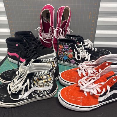 5 Pairs Vans High-Top Shoes