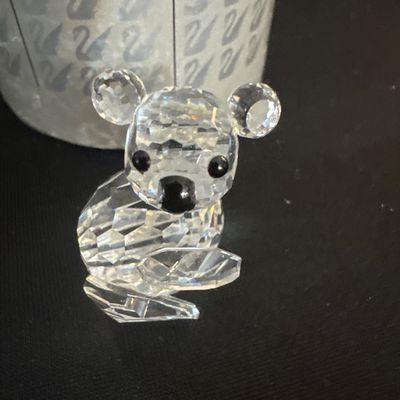 Five Piece Swarovski Silver Crystal Figurine Set