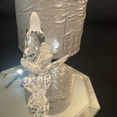 Swarovski Silver Crystal Rooster
