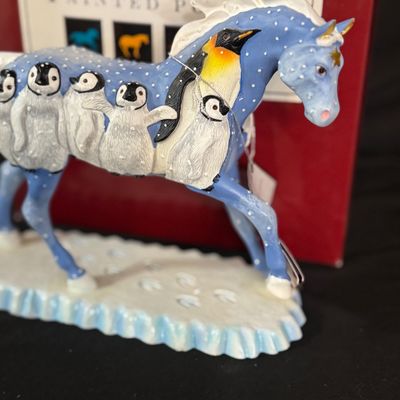 Painted Pony, Penguin Express figurine