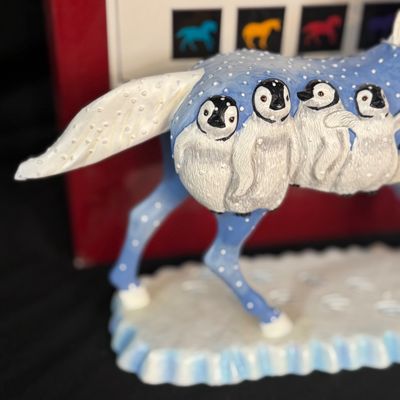 Painted Pony, Penguin Express figurine