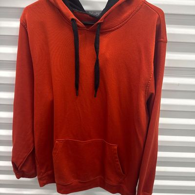 Seven piece clothing set - three jackets, one cashmere hoodie, one orange tech fleece two long sleeve T-shirts. All size large in good...