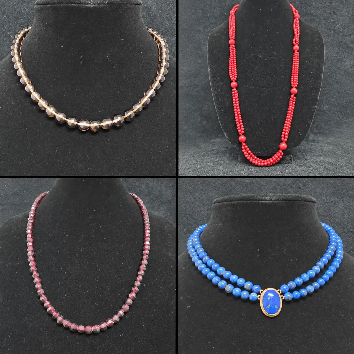 Beaded Necklaces in a Variety of Colors 