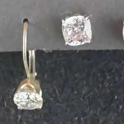 CZ 925 JCL Earrings