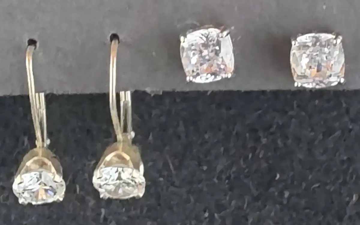 CZ 925 JCL Earrings