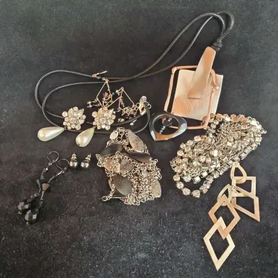 Earrings and Necklaces 