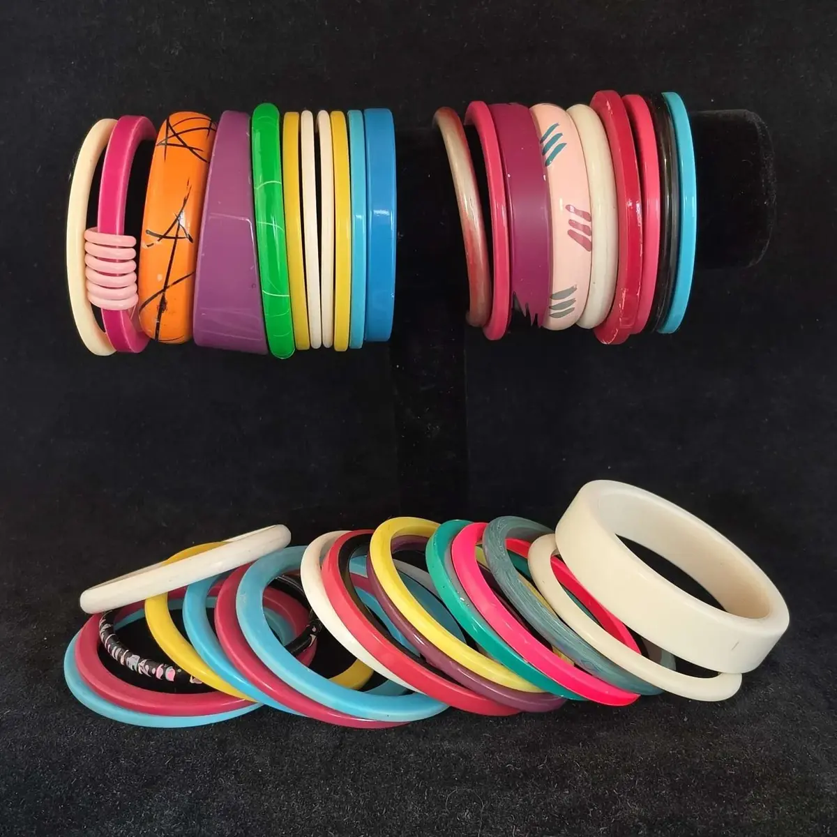 A Rainbow of Bangles 