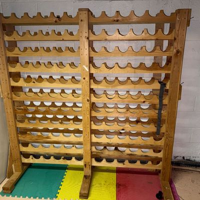 Hand Made Wine Rack