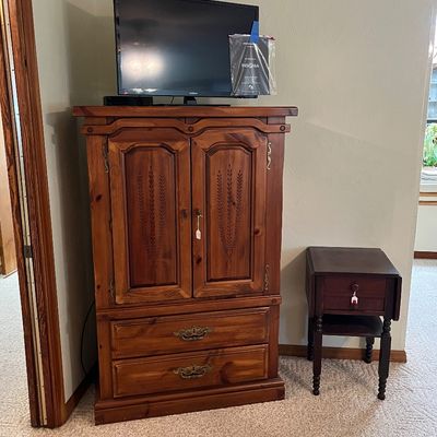 Sale Photo Thumbnail #14: tall dresser cabinet - king bedroom set