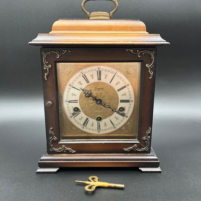 Sale Photo Thumbnail #37: Antique German clock - working