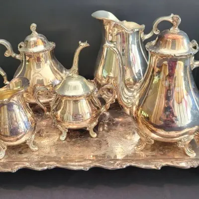 Silverplate Coffee/Tea Set (DR)