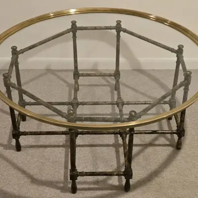 Glass Top Coffee Table (LR)