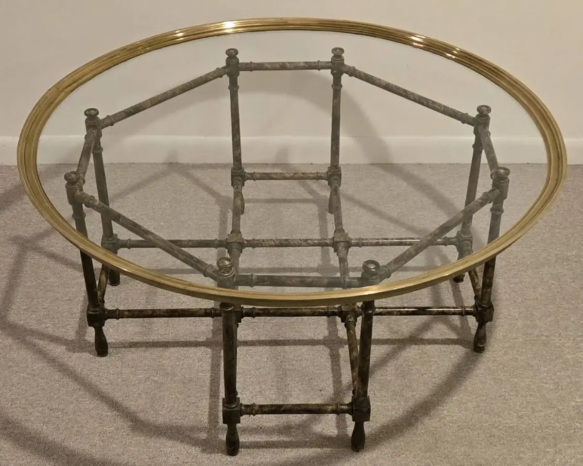 Glass Top Coffee Table (LR)