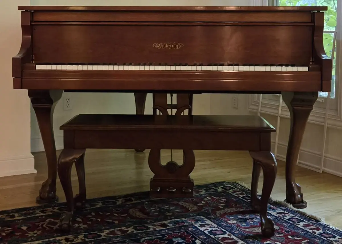 Chickering Baby Grand Piano (LR)
