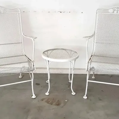 Wrought Iron Patio Set (G)