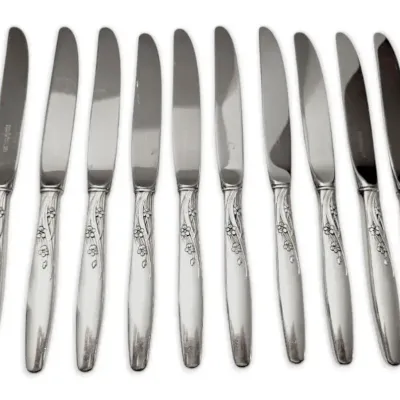 Lunt "Summer Song" Sterling Silver Handled Knives (847g)