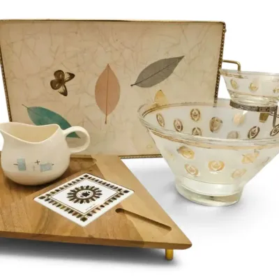 Atomic MCM Kitchen - Vernon Ware, Georges Briard, Serving Tray, & More