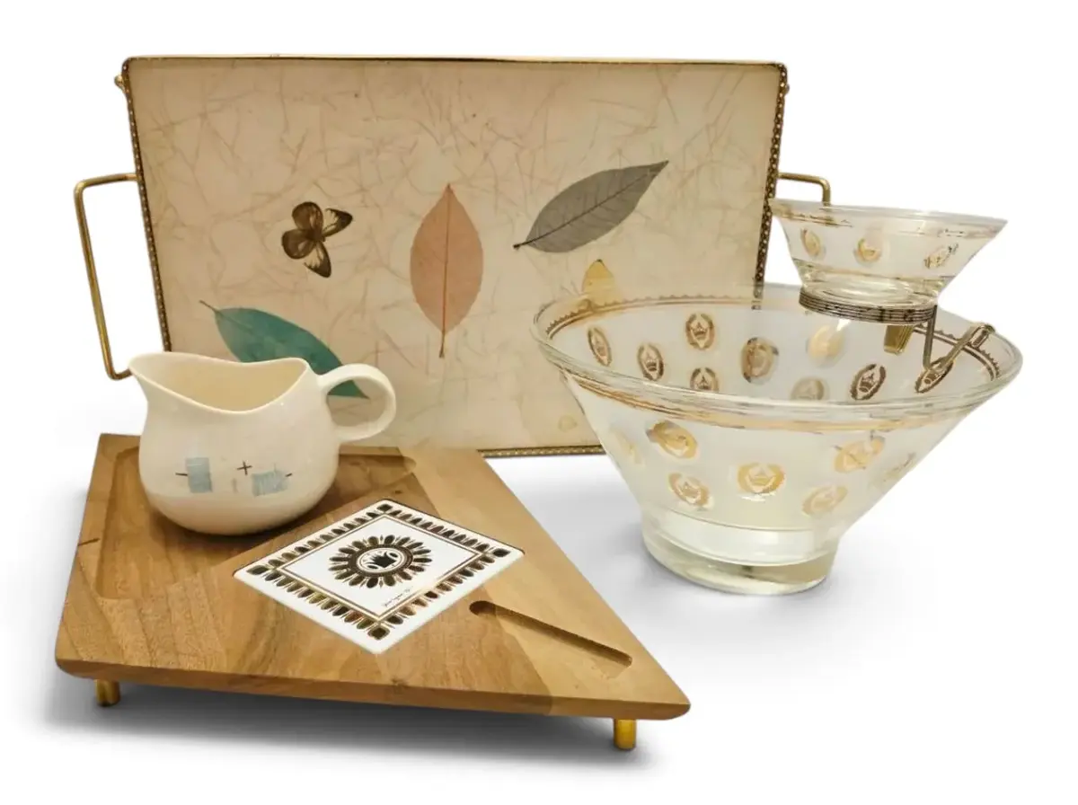 Atomic MCM Kitchen - Vernon Ware, Georges Briard, Serving Tray, & More