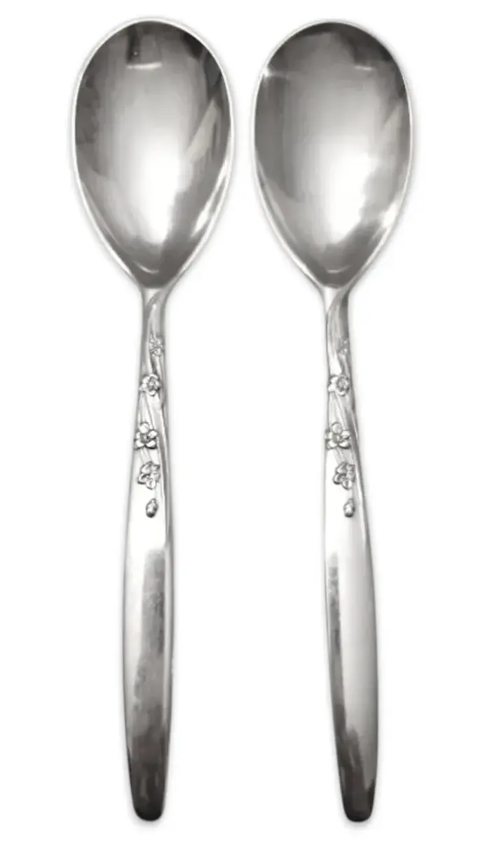 Lunt "Summer Song" Sterling Silver Serving Spoons (141g)
