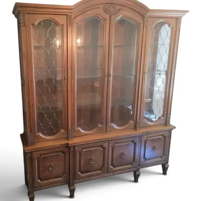 Mount Airy Lighted China Cabinet Hutch