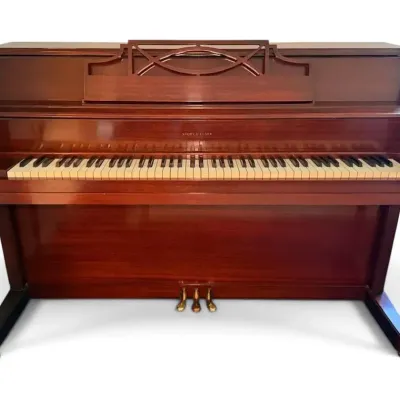 Story & Clark Upright Mahogany Piano (249086)