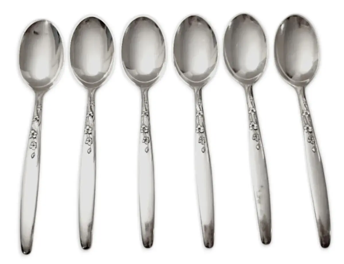 Lunt "Summer Song" Sterling Silver Teaspoons #1 (166g)